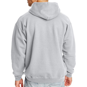 Sweat à capuche 100 % coton pour homme, haute qualité, coupe oversize, style streetwear, couleur unie, hiver, toutes tailles, avec cordon de serrage, thermique - Product Image 3