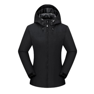 Chaqueta de Mujer con Cremallera, Estilo Moderno, Personalizable, con Capucha, Cortavientos, para Invierno, Diseño Informal, Chaqueta Softshell al por Mayor - Product Image 2