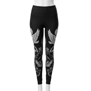 Four Way Stretch Yoga <b>Leggings</b> Polyester Spandex High Waist Breathable Quick Dry Fitness Tights Gym Wear <b>Women</b> Activewear Pants - Product Image 5