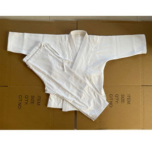 ชุดยูนิฟอร์มกิโมโนสีพื้น ผ้าเพิร์ลวีฟ สำหรับบราซิลเลี่ยนยิวยิตสู  ผู้ผลิตเสื้อและกางเกงสำหรับศิลปะการต่อสู้  แบบยูนิเซ็กซ์ - Product Image 1