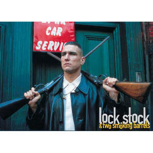 Postkarte Lock Stock & Two Smoking Barrels <b>Poster</b> Design Postcard - Product Image 1