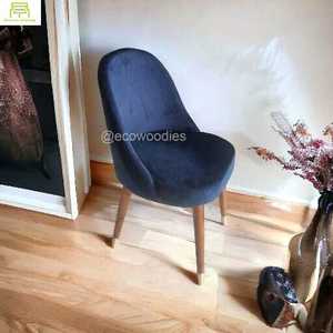 Silla de comedor de madera maciza de lujo moderna con brazos, muebles de restaurante de calidad superior para hoteles y restaurantes para uso en el salón - Product Image 3