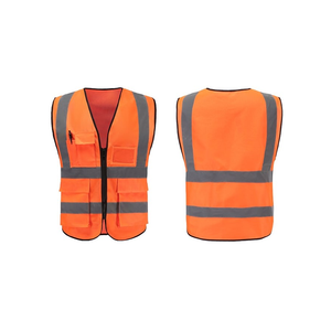 Venta caliente hombres Hi Vis chaleco logotipo personalizado colores reflectante estilo perfecto transpirable antiarrugas tasa razonable hombres HI vis chaleco - Product Image 2