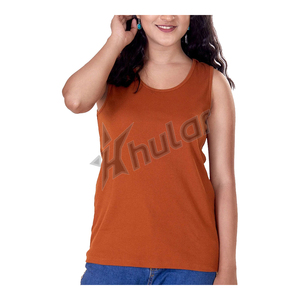 Camiseta deportiva sin mangas de verano Vintage Y2K para mujer, camiseta sin mangas corta de punto básico con logotipo bordado, estilo Sexy informal - Product Image 4