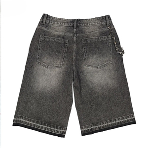 Shorts en jean pour hommes à strass, prix bas, vente chaude, best-seller, séchage rapide, respirant, couleur personnalisée - Product Image 2