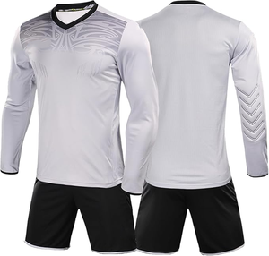 Nouvelle tendance gardien de but uniforme ensemble Shorts et maillot de Football à manches longues vêtements de sport Kit de Football pour la formation gardien de but - Product Image 2