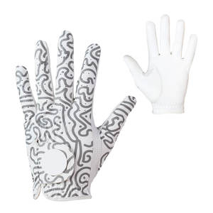 Offre Spéciale professionnel Cabretta/peau de mouton gants de Golf en cuir véritable Super doux bien respirant UV protégé poignées de sport - Product Image 1