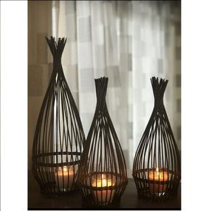 Farol dorado de diseño moderno para decoración del hogar y hoteles, vela de Metal, Estilo Vintage, hecho a mano, el más vendido, producto de lujo - Product Image 5