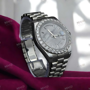 Bijoux légers de haute qualité bijoux de luxe rappeurs personnalisation professionnelle argent luxe coupe glacée montre pour homme - Product Image 3