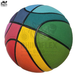 Balones de Baloncesto de Diseño Personalizado de Alta Calidad, 100% Algodón, Cámara de Goma Natural Transpirable, Servicio OEM - Product Image 2
