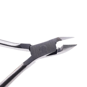 Juego de cortaúñas de acero al carbono con logotipo privado personalizado profesional más vendido, cortador de manicura, tijeras, pinzas para cutículas de uñas rosas - Product Image 6