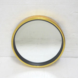 Espejo de Pared Moderno con Acabado Dorado, Forma Redonda, de la India, para Dormitorio, Sala de Estar, Recién Llegado, Ideal para Bodas - Product Image 1