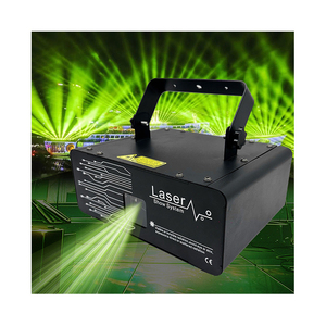 Ventas calientes RGB Haz de luz láser a todo color 0,5 W 1W 2W LED Luces de escenario de aluminio para DJ Disco Shows Night Clubs KTVs-China Blue - Product Image 1