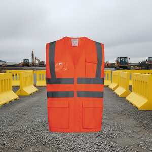 Ewald ORANGE EN ISO 20471 13688ความปลอดภัยสะท้อนแสงได้เสื้อกั๊กโปรโมชั่น gr.l - Product Image 3