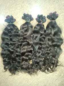 Grade 100% Extensions de cheveux ondulés indiens Remy de 30 pouces non traités Super Wave Raw Ruban doux et confortable en - Product Image 6