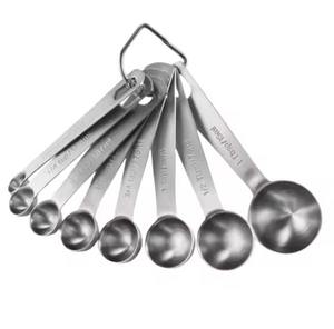 Tazas Medidoras de Metal Hechas a Mano, Juego de Tazas Medidoras para Café y Azúcar, Uso en la Cocina del Hogar - Product Image 6