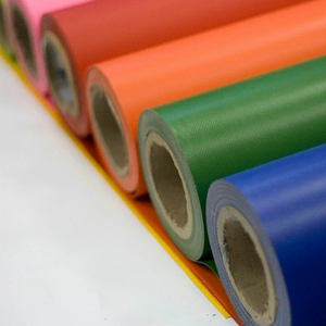 Fabricant de bâches en PVC enduit 450GSM, l'usine possède de nombreux matériaux de bâche de 13OZ - Product Image 6