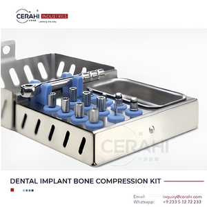 Kit de tornillos de compresión ósea para implantes dentales con expansor de huesos, herramientas quirúrgicas certificadas CE ISO con turbina - Product Image 3