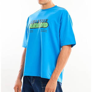 Personalizado 3D Puff impresión hombres camisetas 100 algodón Puff impresión camiseta venta al por mayor hombres nueva Puff impresión camiseta - Product Image 3