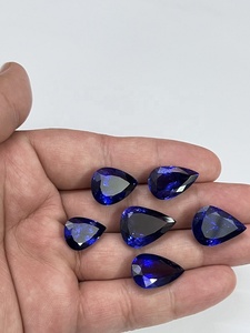 Gema de tanzanita Natural, 89,80 cts, AAAAA calidad superior, Color azul real, forma de pera, lote variado de tamaño de Sadiya internacional - Product Image 3