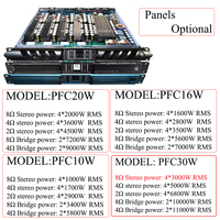 Amplificateur numérique professionnel de classe D haute puissance 9000W à 4 canaux stable à 2 ohms pour caisson de basses de 12 pouces, 15 pouces, 18 pouces, 21 pouces