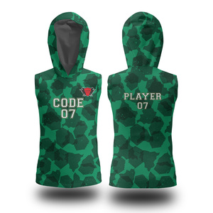 เครื่องแบบฟุตบอลลายธงชาติของเด็กผู้ชายชุด7on7 7v7ระบายอากาศได้ดีชุดฟุตบอลอเมริกันแขนกุดขนาดใหญ่พิเศษสั่งทำได้ตามต้องการ - Product Image 4