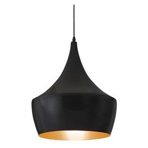 Lámpara Colgante Moderna de Hierro Negro, Altura Ajustable, con Protección Ocular, Regulable, E27, Alto CRI 85, 1200 Lúmenes, 2700K, Hecha a Mano, Fácil Instalación en Techo - Product Image 3