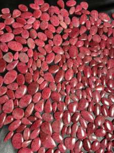 Gran oferta 100% cabujón de Rodonita Rosa Natural mezclado de piedras preciosas sueltas 20-45mm lote al por mayor para la fabricación de joyas - Product Image 2