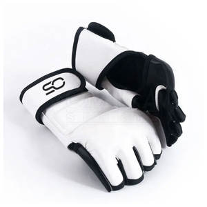 Venta al por mayor 8oz Heavy Duty MMA Bóxer y guantes de cuero por encargo y PU bajo MOQ - Product Image 5