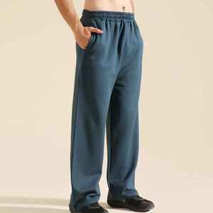 Pantalons de survêtement légers surdimensionnés pour hommes, coupe ample, coupe slim, pantalon baggy, pyjama pour hommes, pantalon de survêtement respirant de poids moyen pour hommes - Product Image 2