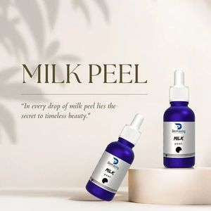 Dermasky de alta calidad, 30ml, cáscara de leche, exfoliación química líquida para la cara, Etiqueta Privada, blanqueamiento y brillo de la piel - Product Image 3