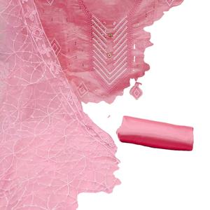 Traje de material de vestido de trabajo con bordado modal pesado recién lanzado para mujer - Product Image 2