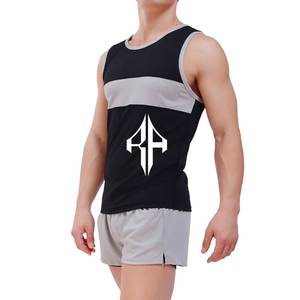 Camisetas sin mangas Premium para hombre 100% algodón transpirable de secado rápido sin mangas con el mejor nuevo diseño y logotipo personalizado - Product Image 4