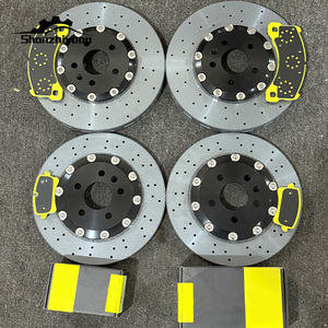 Discos de Freno de Cerámica de Carbono CCB de Larga Duración, 350x34 mm, para Reemplazar los Discos de Acero Originales para Cayenne Coupe 2020, 911 Carreras <span class=keywords><strong>Cabriolet</strong></span> - Product Image 6