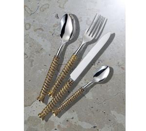 Collection de couverts en métal de style restaurant de qualité supérieure ensemble de couverts en métal ensemble de couverts en métal pour usage quotidien ensemble de couverts en métal - Product Image 1