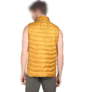 Gilet décontracté ample à fermeture éclair, manteaux matelassés Streetwear sur mesure noir chaud sans manches surdimensionné à la mode gilet bouffant pour hommes - Product Image 4