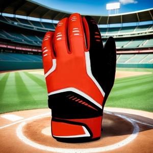 Conception personnalisée la plus demandée à la mode Style unique Prix compétitif Meilleure vente de votre propre logo Gants de frappe de baseball - Product Image 4