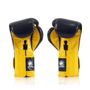 Gants d'arts martiaux et de boxe en cuir léger et anti-humidité Premium Athlefit pour adultes - Product Image 6