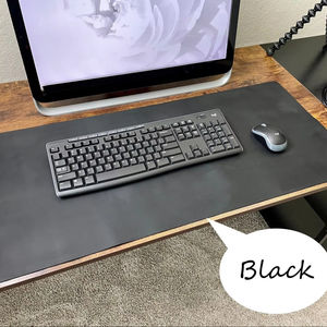 Classic Office Genuine Leather <b>Desk</b> <b>Mat</b> Smell Proof Heavy Duty Durable Writing Surface Premium Smooth <b>Protector</b> LMD-0055 - Product Image 1