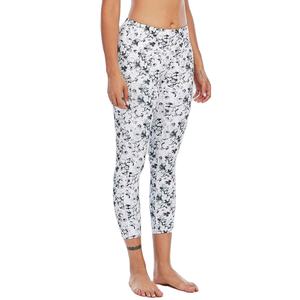 Leggings en satin à taille haute et coupe ajustée pour femmes, imprimés sur mesure, étiquette privée, leggings de sublimation pour filles, vente en gros - Product Image 2