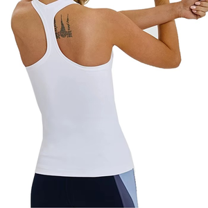 Débardeur sans manches pour femme de qualité supérieure en tissu jersey 100% coton, séchage rapide, pour l'été, tenue décontractée quotidienne, confort toute la journée - Product Image 2