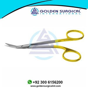 Tijera de tejido de goma GIUNTA T.C. TIJERAS NASALES, 13,5 CM, Proveedor de Instrumentos de Cirugía Cosmética CURVA - Product Image 4