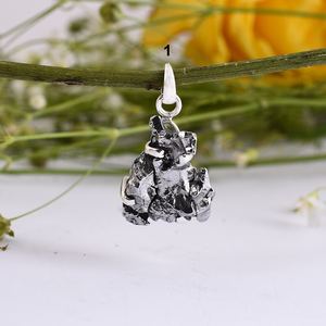 Colgante de meteorito de Gema Natural, oro amarillo, Plata de Ley 925, joyería hecha a mano, regalo para ella, joyería al por mayor - Product Image 3