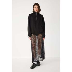 Sudadera Modal con Media Cremallera - Product Image 4