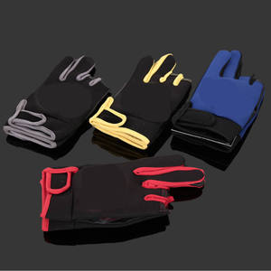 Gants de pêche personnalisés à doigts entièrement ouverts, antidérapants, respirants, avec grip texturé, protection des mains pour l'extérieur, fabricant OEM - Product Image 5