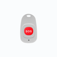Botón de Emergencia SOS Programable con Bluetooth 5.0 BLE, Sensor de Sonido y Zumbador para Comunicación y Redes