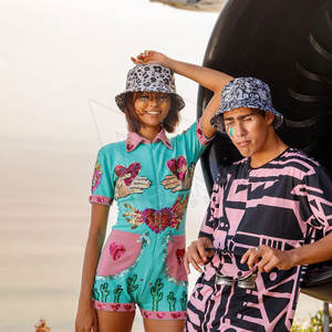 Mode Logo personnalisé femmes seau bassin casquette chapeau de plage imprimé graphique seau chapeau de haute qualité bonne qualité chapeaux - Product Image 6