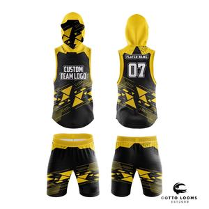 Uniforme de fútbol americano OEM 7v7 diseñado para los mejores jugadores, incluida la camiseta de fútbol americano de ajuste elástico - Product Image 1