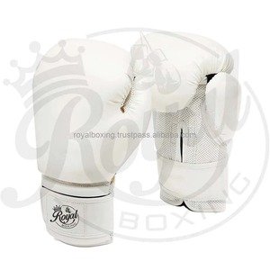 Guantes de Boxeo de Piel de Moda con Logotipo Personalizado, Guantes de Sparring de MMA de Entrenamiento Profesional de Alta Calidad Más Vendidos - Product Image 1