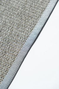 Alfombra de yute tejida de estilo moderno, Alfombra de sisal Natural gris de calidad superior, Color sólido, uso doméstico, habitaciones con bajo MOQ, objetivo al por mayor - Product Image 5